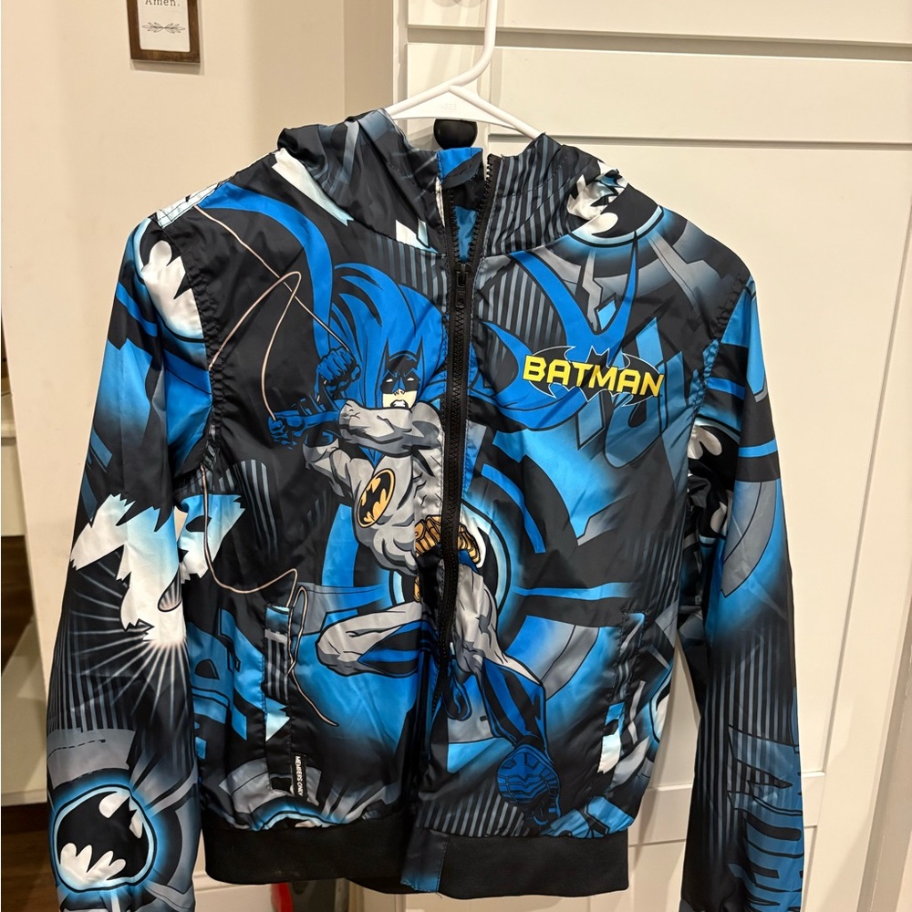 Members Only Batman Blue and Black Jacket